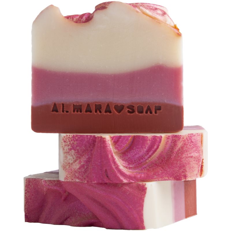 Almara Soap Fancy Božské Maliny ručně vyráběné mýdlo 100 g - parfo.cz