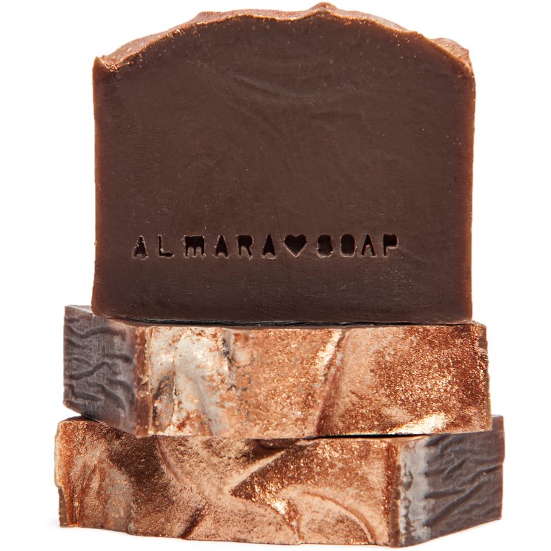 Almara Soap Fancy Gold Chocolate ručně vyráběné mýdlo 100 g - parfo.cz