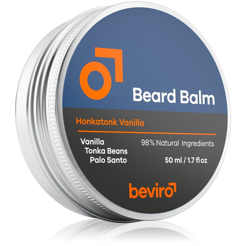 Beviro Honkatonk Vanilla Beard Balm balzám na vousy 50 ml - parfo.cz