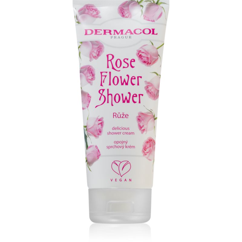 Dermacol Flower Care Rose sprchový krém 200 ml - parfo.cz
