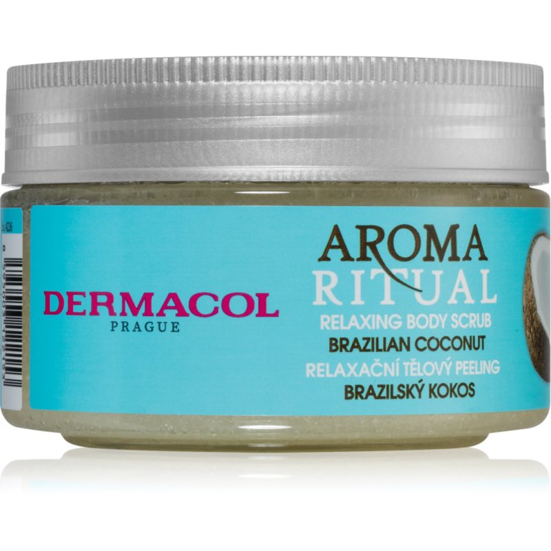 Dermacol Aroma Ritual Brazilian Coconut jemný tělový peeling 200 g - parfo.cz