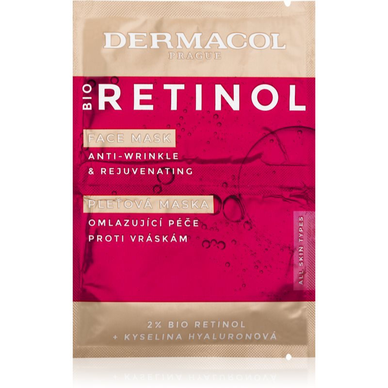 Dermacol Bio Retinol krémová maska proti vráskám 16 ml - parfo.cz