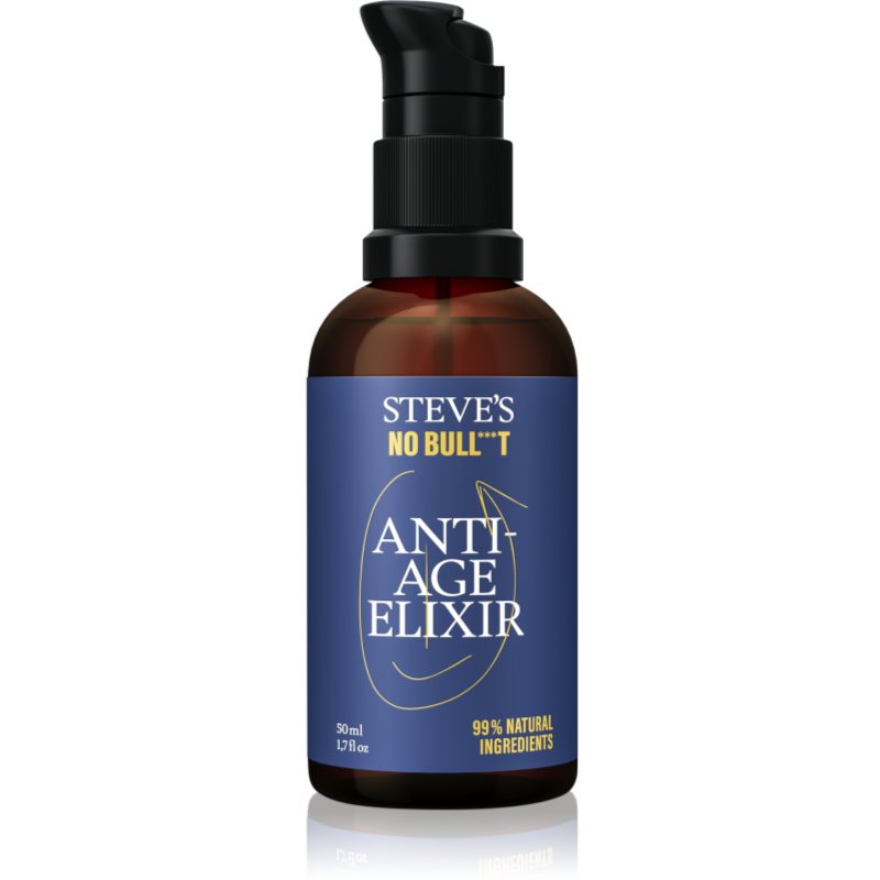 Steve's No Bull***t Anti-Age Elixir hydratační sérum proti vráskám pro muže 50 ml - parfo.cz