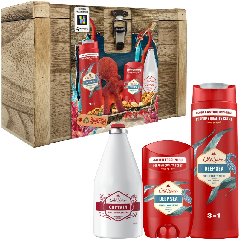 Old Spice Deep Sea dárková sada pro muže - parfo.cz