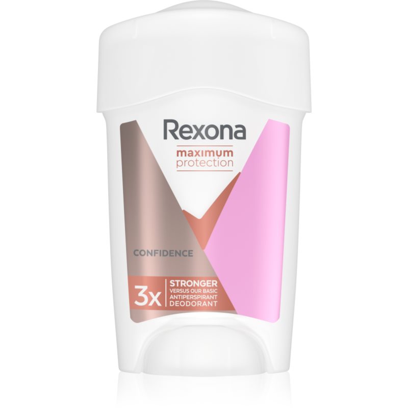 Rexona Maximum Protection Antiperspirant krémový antiperspirant proti nadměrnému pocení Confidence 45 ml - parfo.cz