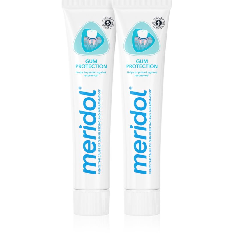 Meridol Gum Protection zubní pasta podporující regeneraci podrážděných dásní 2x75 ml - parfo.cz