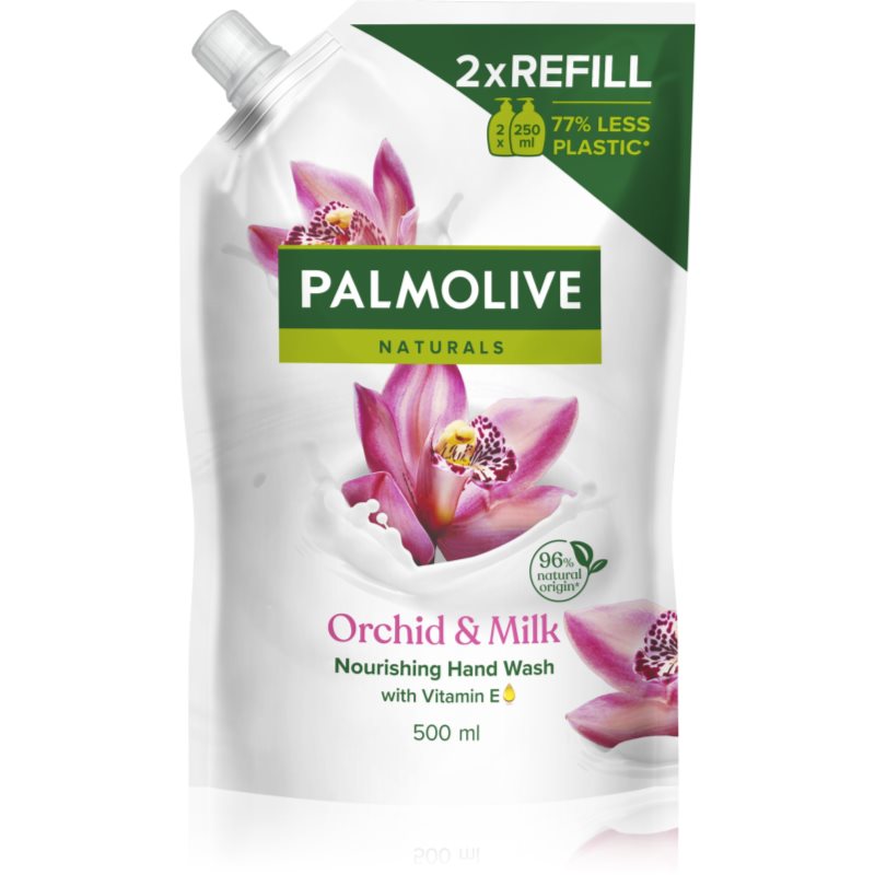 Palmolive Naturals Black Orchid tekuté mýdlo na ruce náhradní náplň 500 ml - parfo.cz