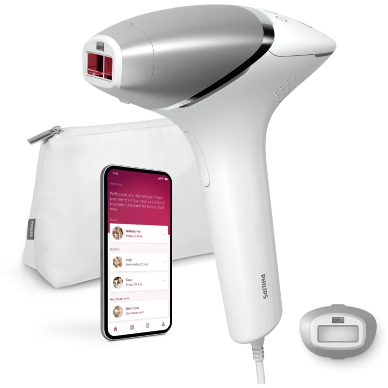 Philips Lumea IPL 8000 BRI940/00 chytré IPL zařízení pro odstranění chloupků 1 ks - parfo.cz