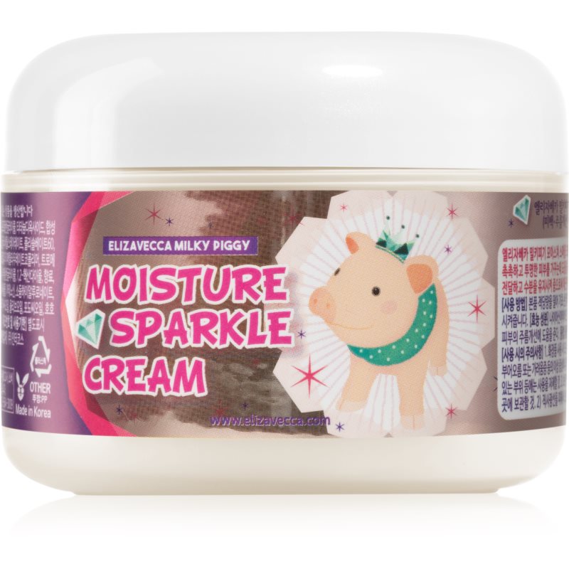 Elizavecca Milky Piggy Moisture Sparkle Cream rozjasňující hydratační krém 100 ml - parfo.cz