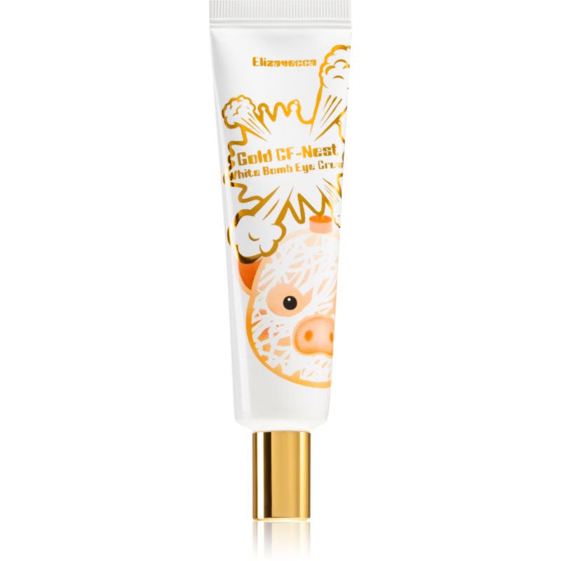 Elizavecca Gold CF-Nest White Bomb protivráskový rozjasňující oční krém 30 ml - parfo.cz