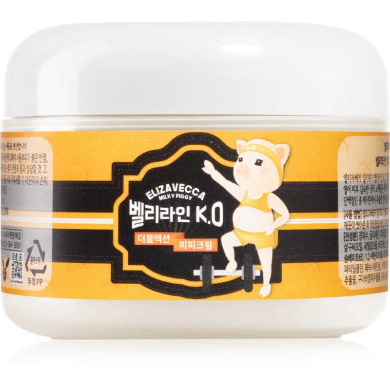 Elizavecca Milky Piggy Belly Line K.O Double Action Cream zpevňující krém na problémové partie 100 ml - parfo.cz