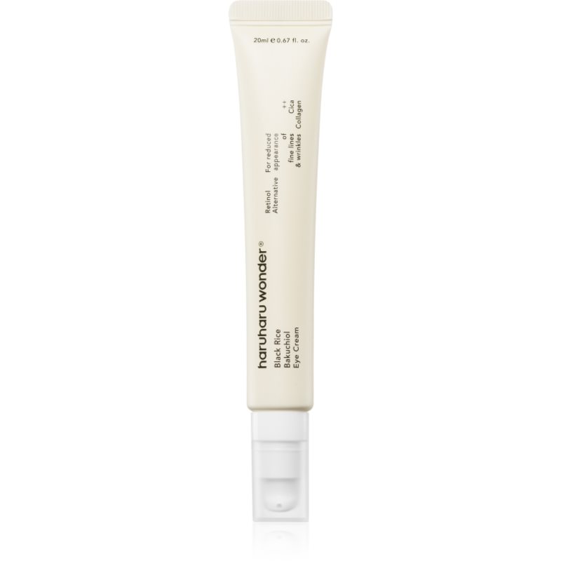 Haruharu Wonder Black Rice Bakuchiol Eye Cream protivráskový oční krém pro výživu a hydrataci 20 ml - parfo.cz