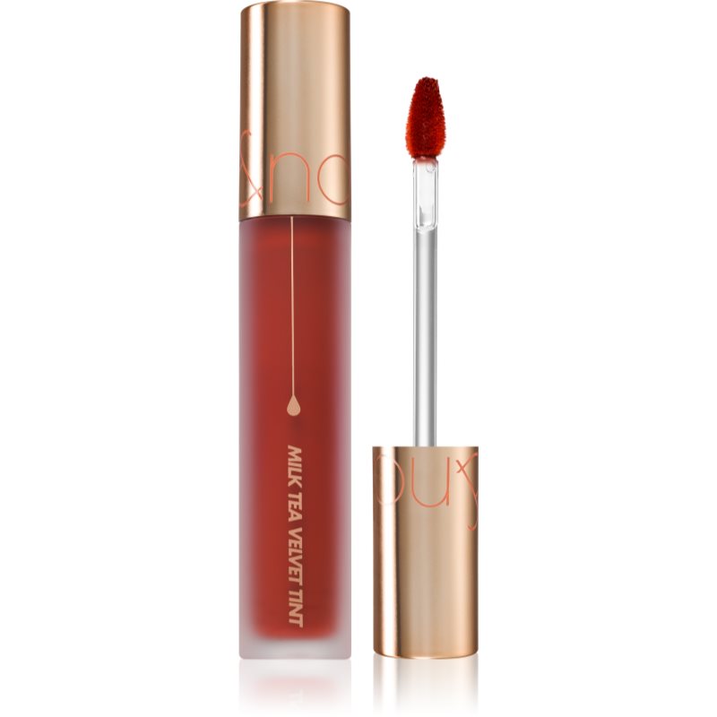 rom&nd Milk Tea Velvet Tint matná barva na rty odstín #06 Jasmine Tea 4