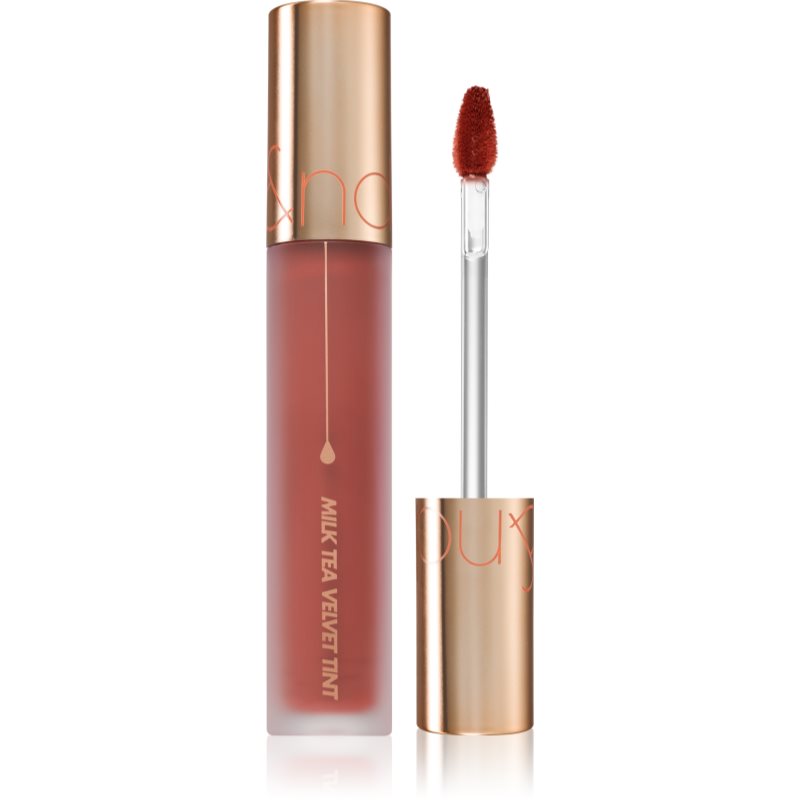 rom&nd Milk Tea Velvet Tint matná barva na rty odstín #07 Rose Tea 4