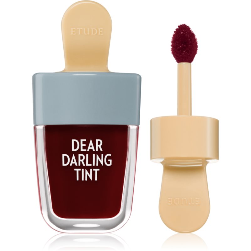ETUDE Dear Darling Water Gel Tint Ice Cream barva na rty s gelovou texturou odstín #15 RD306 4