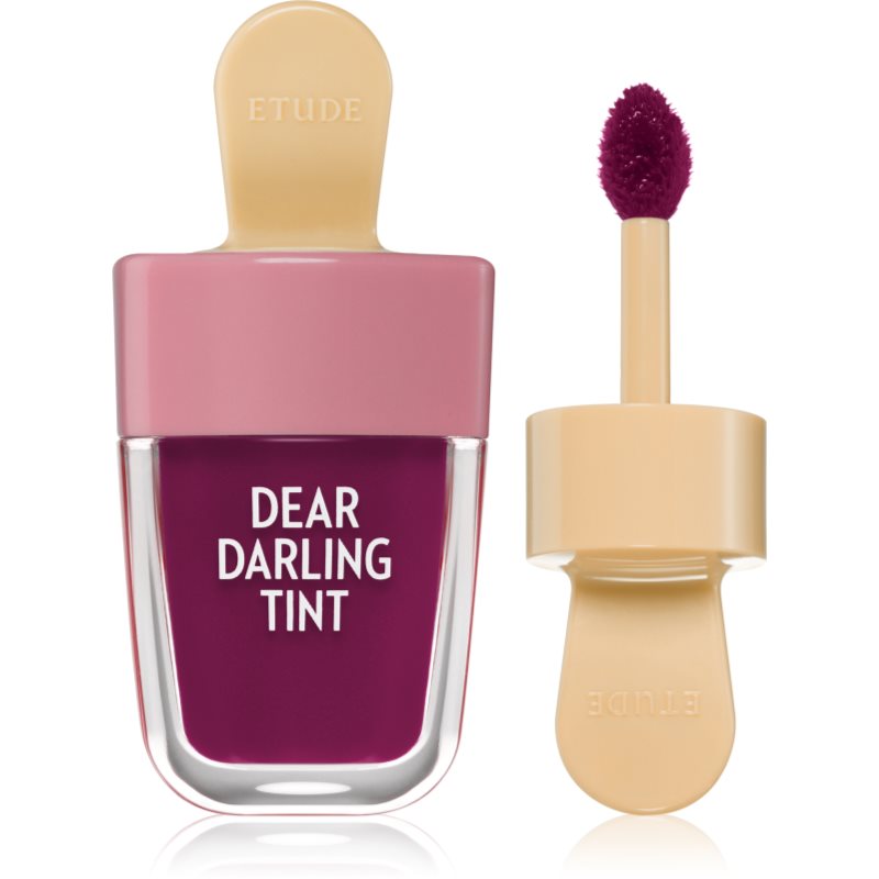 ETUDE Dear Darling Water Gel Tint Ice Cream barva na rty s gelovou texturou odstín #16 PK004 4