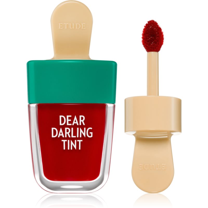 ETUDE Dear Darling Water Gel Tint Ice Cream barva na rty s gelovou texturou odstín #18 RD307 4