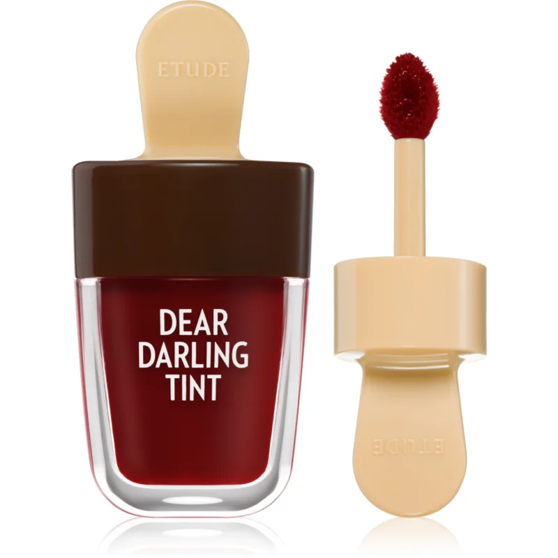 ETUDE Dear Darling Water Gel Tint Ice Cream barva na rty s gelovou texturou odstín #24 RD308 4