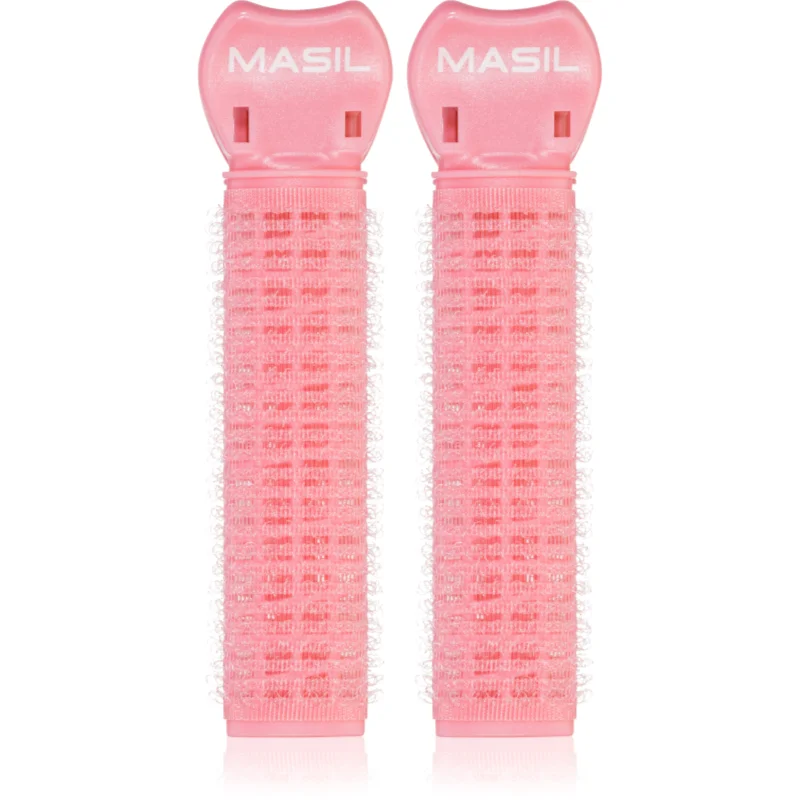 MASIL Roller Pins Peach Girl samodržící natáčky pro objem od kořínků 2 ks - parfo.cz