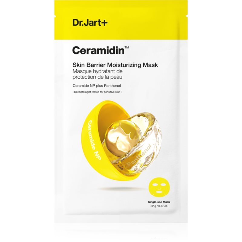 Dr. Jart+ Ceramidin™ Skin Barrier Moisturizing Face Mask hydratační maska s ceramidy 22 g - parfo.cz