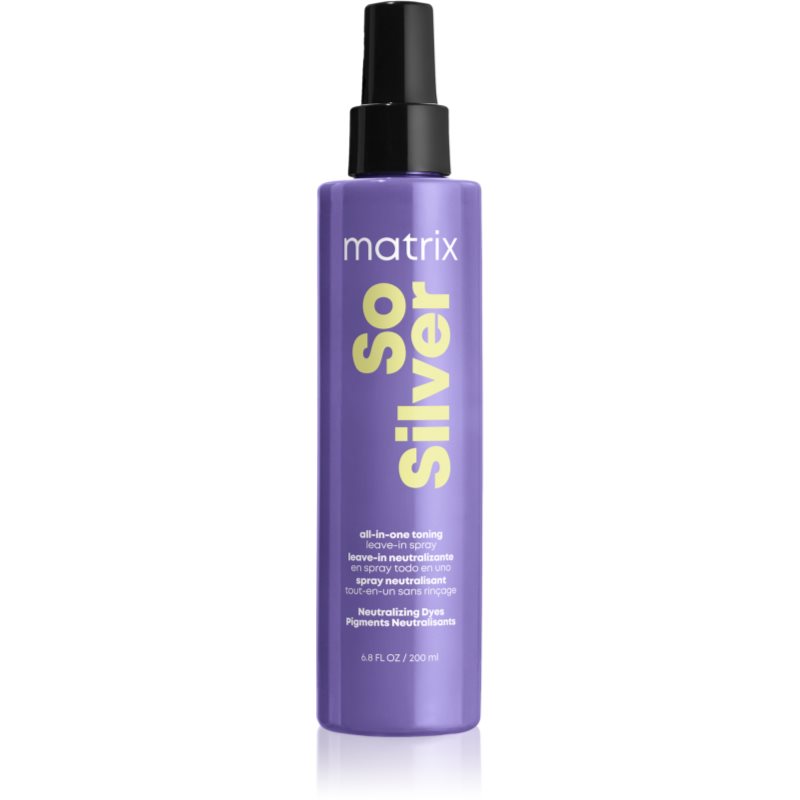 Matrix So Silver sprej na vlasy neutralizující žluté tóny 200 ml - parfo.cz