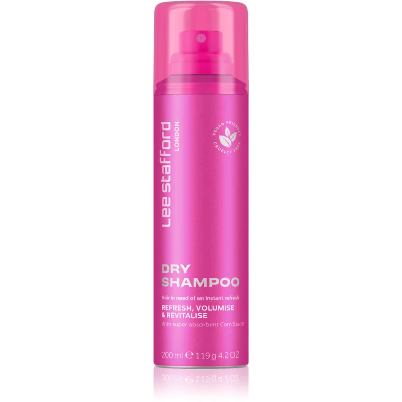 Lee Stafford Styling Original Dry Shampoo suchý šampon pro absorpci přebytečného mazu a pro osvěžení vlasů 200 ml - parfo.cz