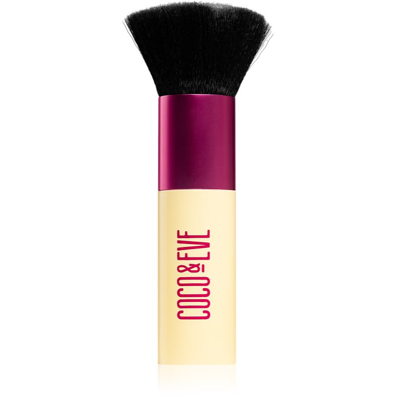 Coco & Eve Sunny Honey Deluxe Vegan Kabuki Brush štětec kabuki na tělo a obličej 1 ks - parfo.cz