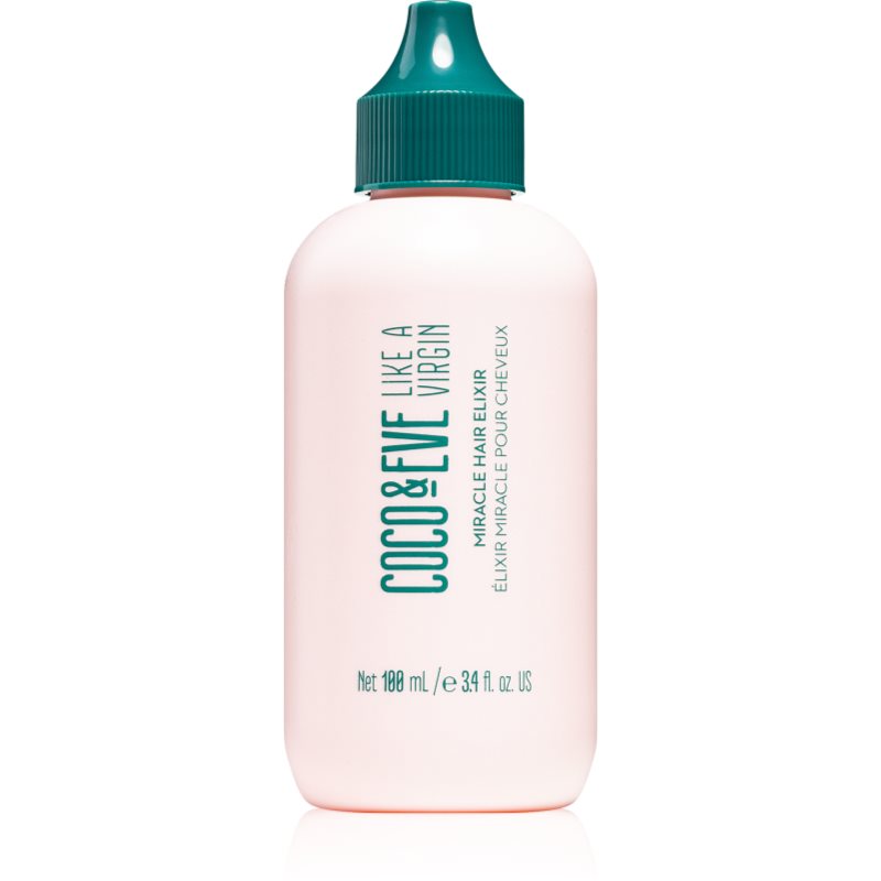 Coco & Eve Like A Virgin Miracle Hair Elixir bezoplachový elixír pro lesk a hebkost vlasů 100 ml - parfo.cz