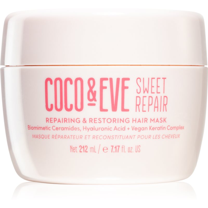 Coco & Eve Sweet Repair Repairing & Restoring Hair Mask intenzivní maska pro posílení a lesk vlasů 212 ml - parfo.cz