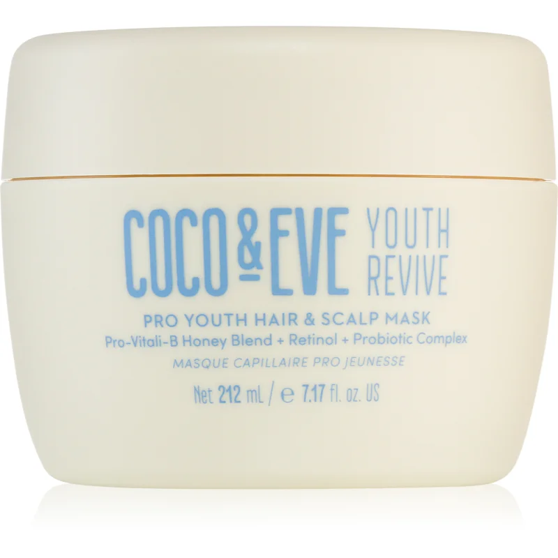 Coco & Eve Youth Revive Pro Youth Hair & Scalp Mask revitalizační maska proti příznakům stárnutí vlasů 212 ml - parfo.cz