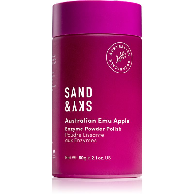 Sand & Sky Australian Emu Apple Enzyme Powder Polish enzymatický peeling pro rozjasnění a vyhlazení pleti 60 g - parfo.cz