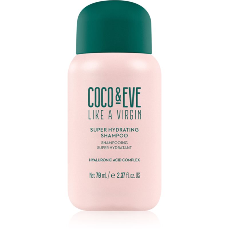 Coco & Eve Like A Virgin Super Hydrating Shampoo hydratační šampon pro lesk a hebkost vlasů 70 ml - parfo.cz