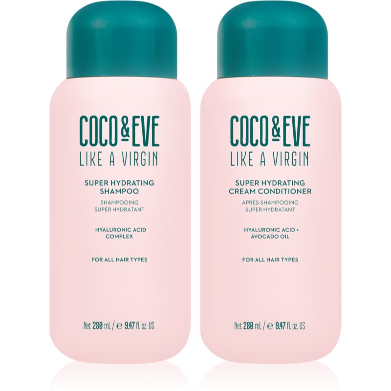 Coco & Eve Like A Virgin Super Hydration Kit sada pro hydrataci a lesk - parfo.cz
