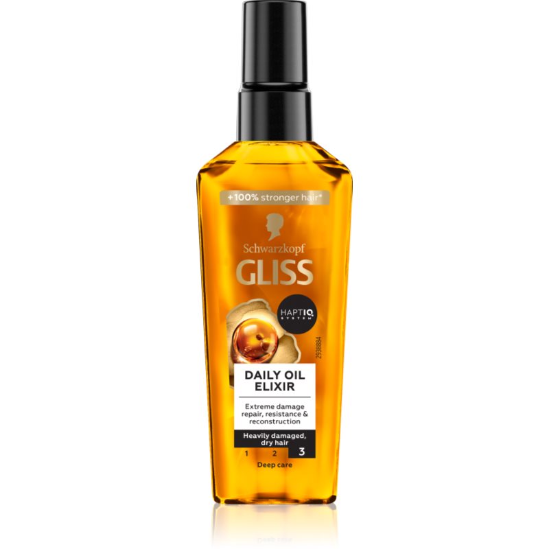 Schwarzkopf Gliss Ultimate Repair vyživující sérum pro suché a poškozené vlasy 75 ml - parfo.cz