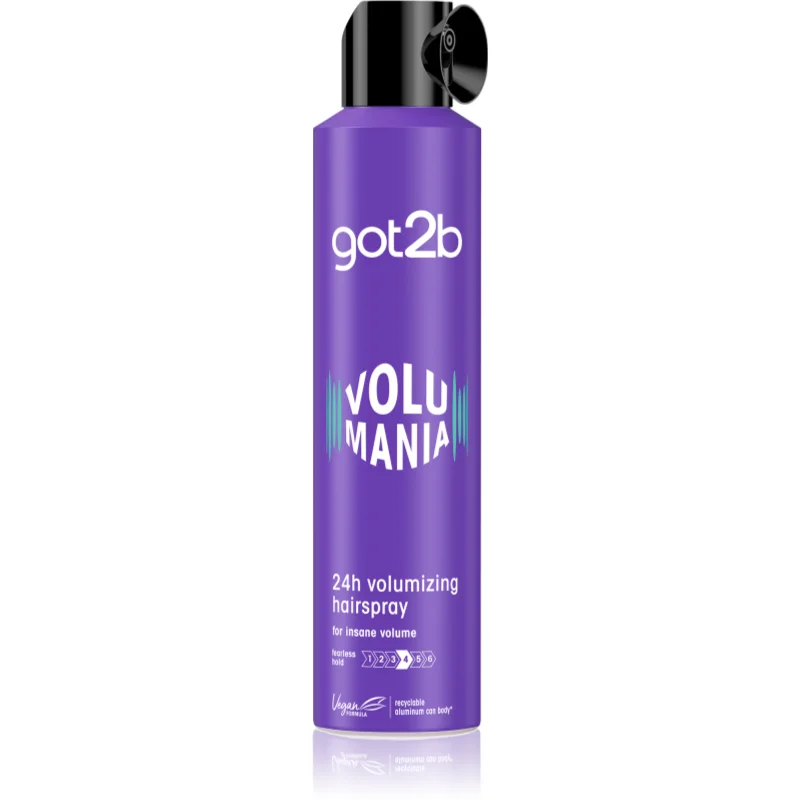 got2b Volumania lak na vlasy se silnou fixací pro dlouhotrvající objem 300 ml - parfo.cz