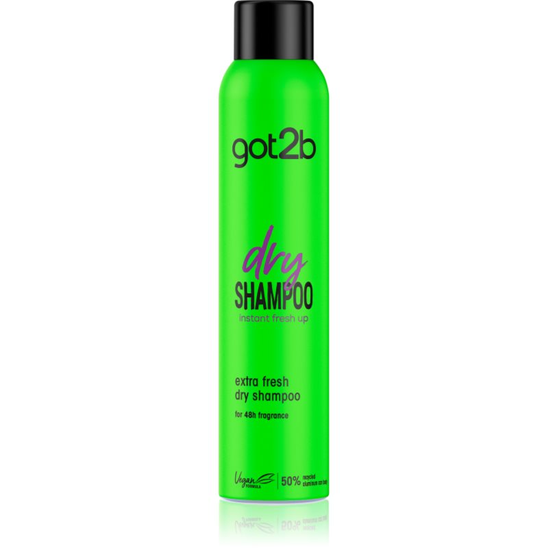 got2b Fresh it Up Extra Fresh suchý šampon pro absorpci přebytečného mazu a pro osvěžení vlasů 200 ml - parfo.cz