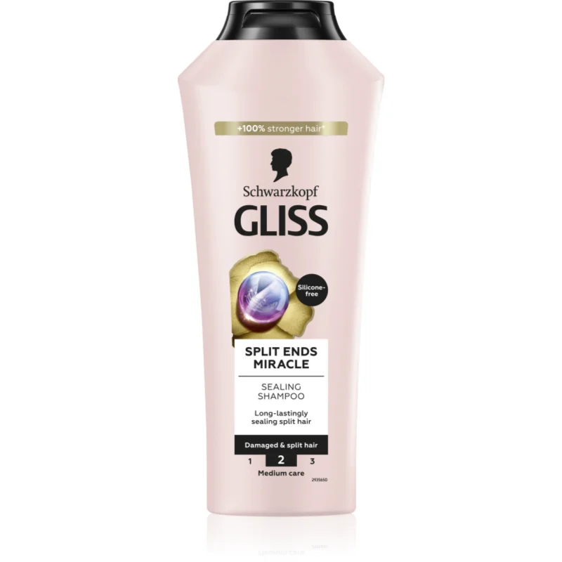 Schwarzkopf Gliss Split Ends Miracle regenerační šampon na roztřepené konečky vlasů 400 ml - parfo.cz