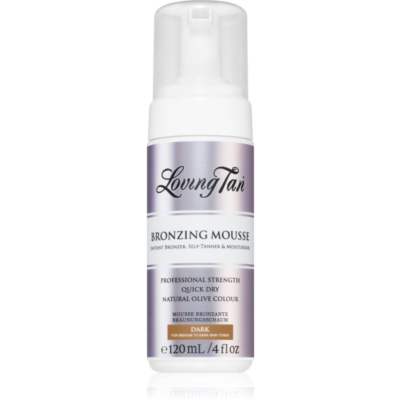 Loving Tan Bronzing Mousse samoopalovací pěna odstín Dark 120 ml - parfo.cz