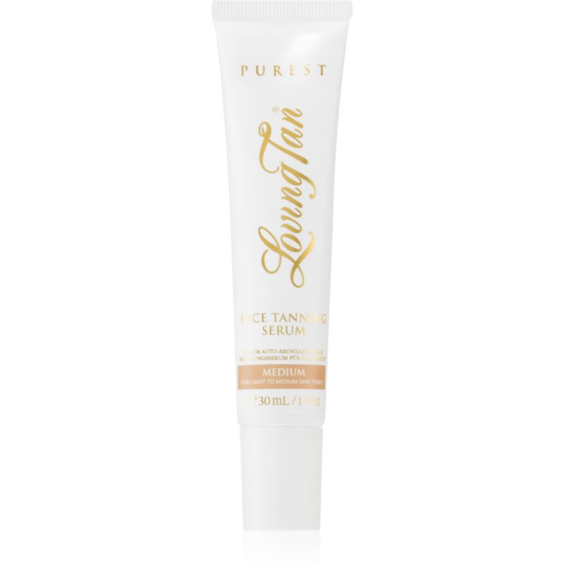 Loving Tan Purest samoopalovací sérum na obličej odstín Medium 30 ml - parfo.cz