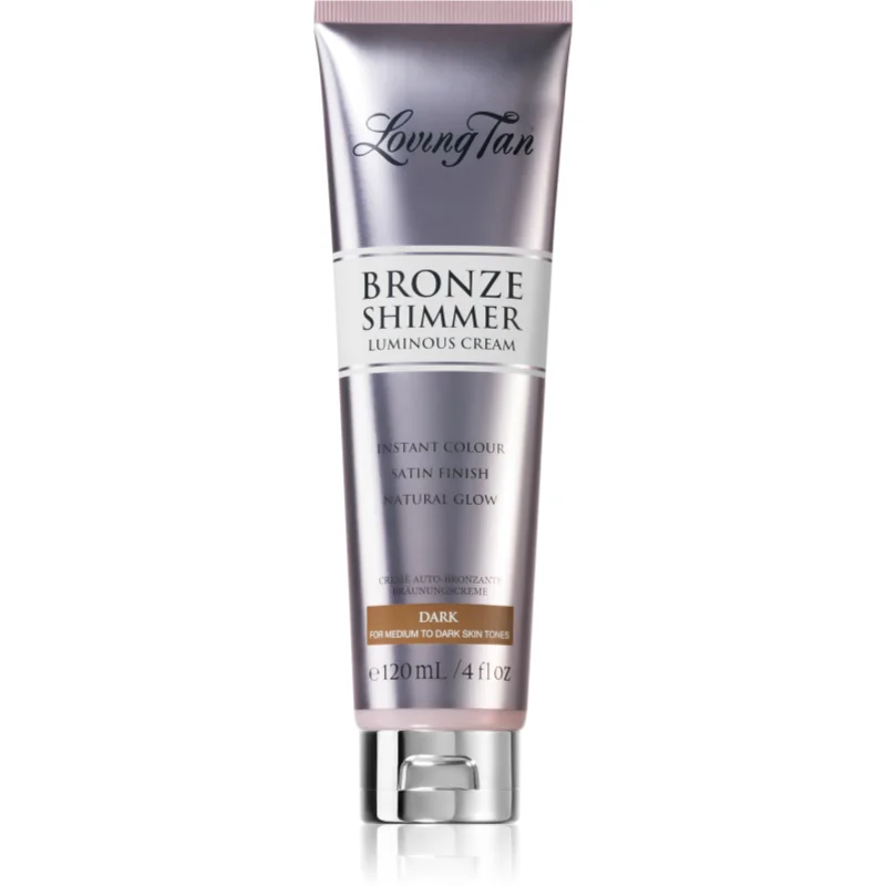 Loving Tan Bronze Shimmer samoopalovací krém odstín Dark 120 ml - parfo.cz