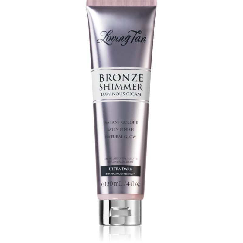 Loving Tan Bronze Shimmer samoopalovací krém odstín Ultra Dark 120 ml - parfo.cz