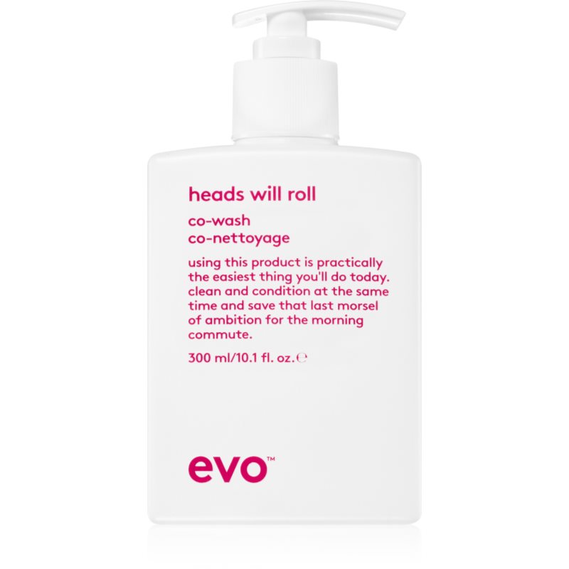 EVO Curl Heads Will Roll šampon a kondicionér 2 v 1 pro vlnité a kudrnaté vlasy 300 ml - parfo.cz