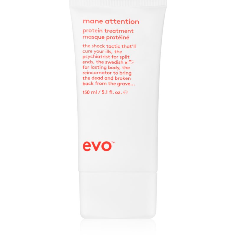 EVO Repair Mane Attention hloubkově hydratační maska pro poškozené a barvené vlasy 150 ml - parfo.cz