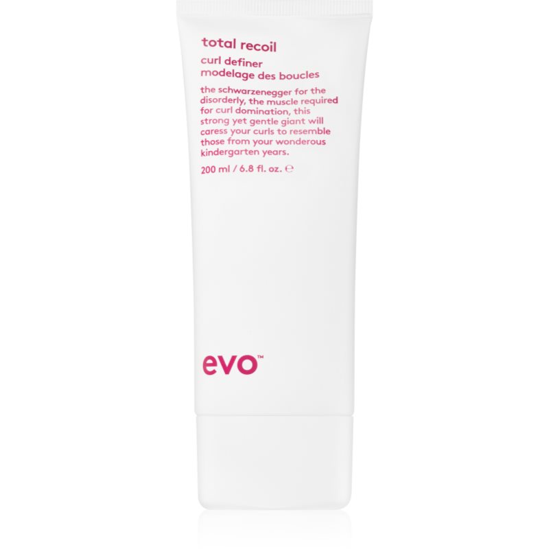EVO Curl Total Recoil definující krém pro vlnité a kudrnaté vlasy 200 ml - parfo.cz