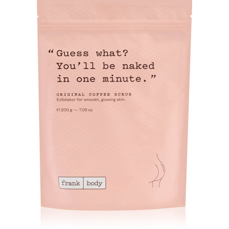 Frank Body Original Coffee kávový tělový peeling 200 g - parfo.cz