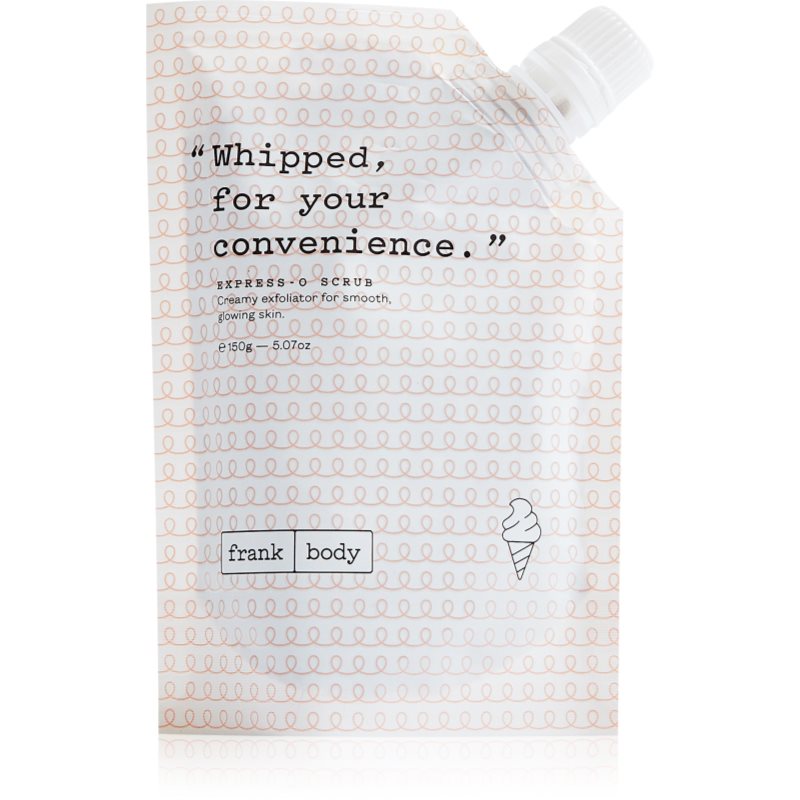 Frank Body Express-o kávový tělový peeling s jílem 150 g - parfo.cz