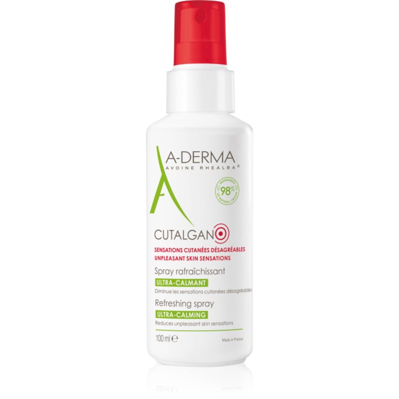 A-Derma Cutalgan Refreshing Spray zklidňující sprej proti podráždění a svědění pokožky 100 ml - parfo.cz