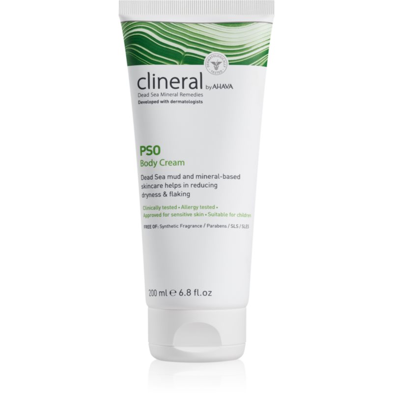 AHAVA Clineral PSO hydratační tělový krém pro velmi suchou pokožku 200 ml - parfo.cz