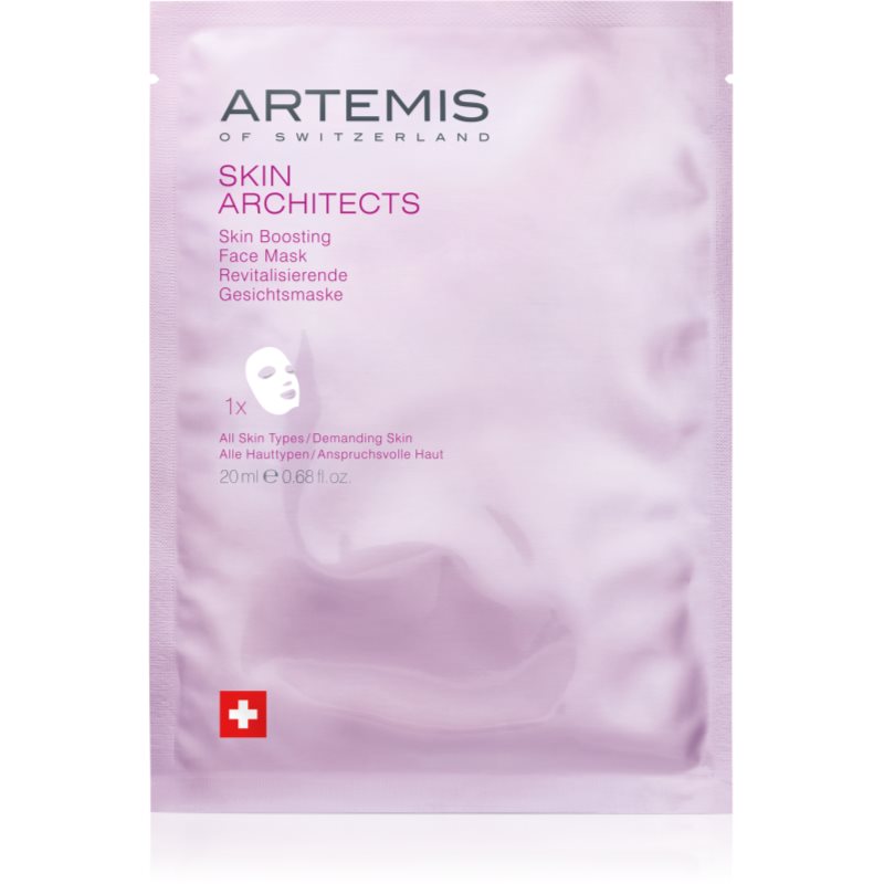 ARTEMIS SKIN ARCHITECTS Skin Boosting plátýnková maska s energizujícím účinkem 20 ml - parfo.cz