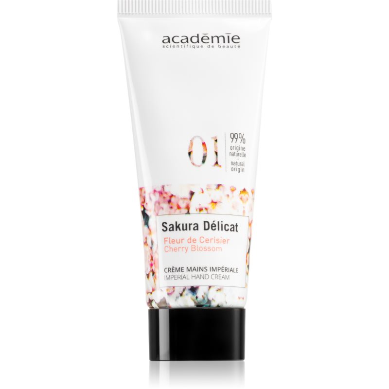 Académie Scientifique de Beauté Sakura Délicat Imperial Hand Cream hydratační krém na ruce a nehty s vitamínem E 30 ml - parfo.cz